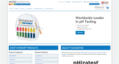 Desktop Screenshot of microessentiallab.com